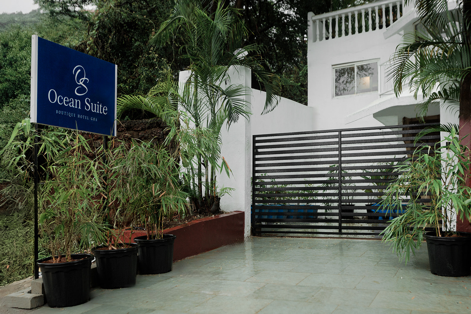 Villa entrance